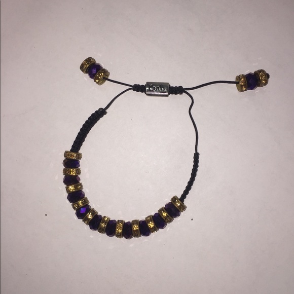 EUC Adjustable Rhinestone Bracelet Set - Picture 4 of 5